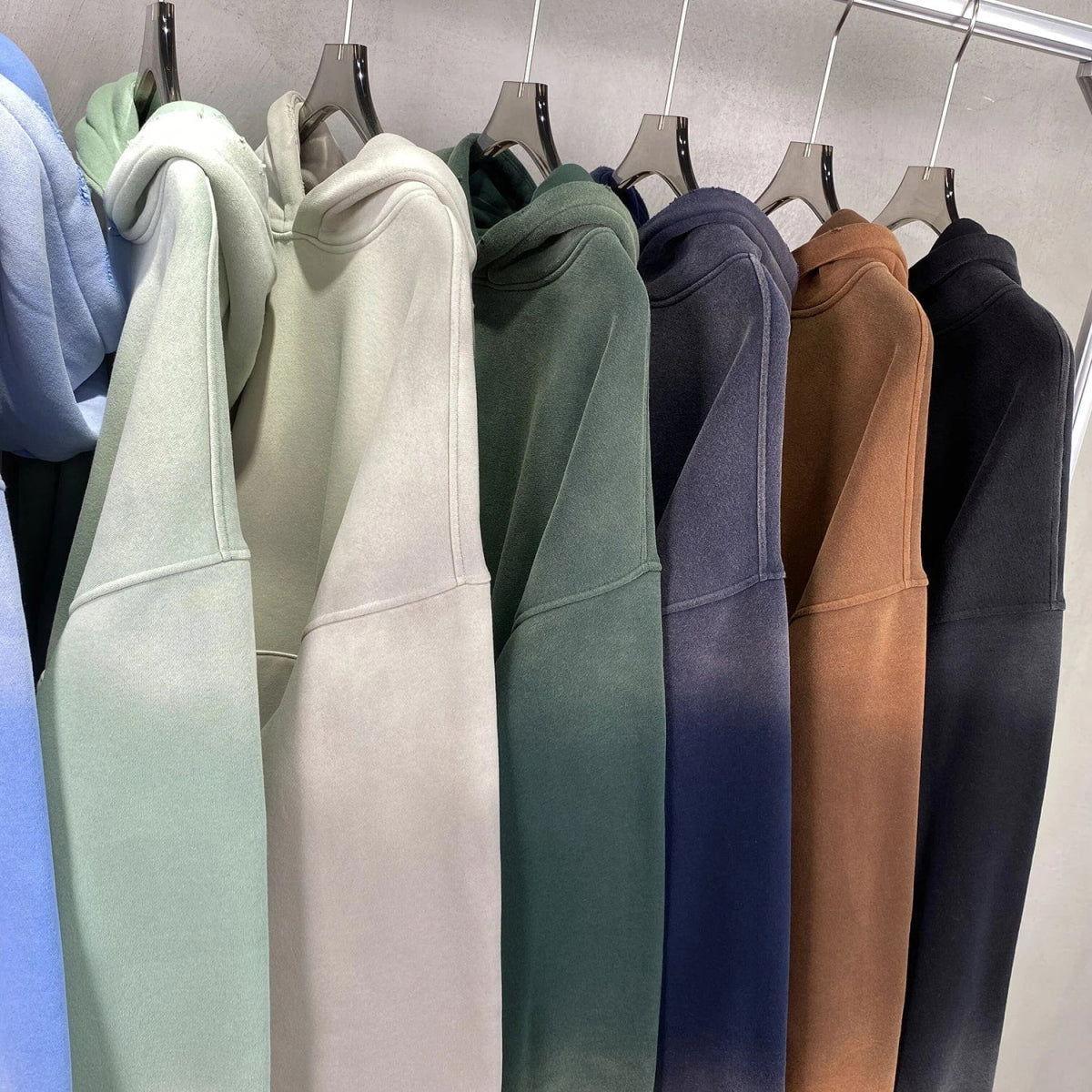 HOODIE "WASHED" - CLVG