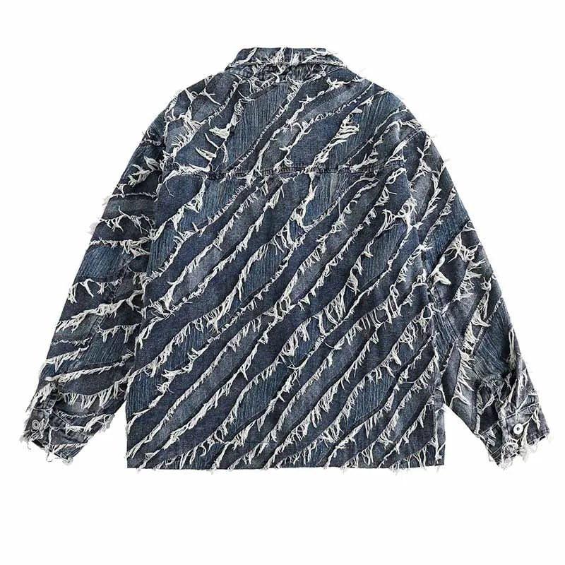 JACKET "SMASHEDJEANS" - CLVG