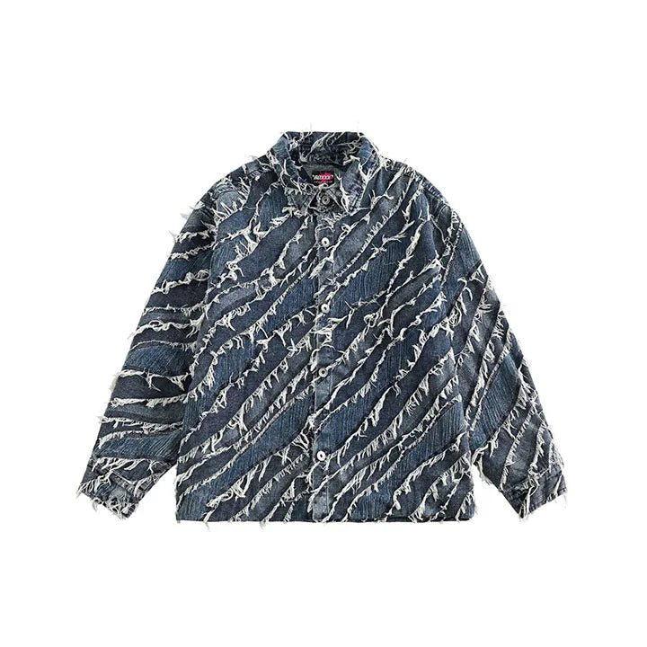 JACKET "SMASHEDJEANS" - gloryclothing - streetwear - y2k