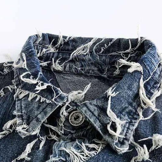 JACKET "SMASHEDJEANS" - CLVG